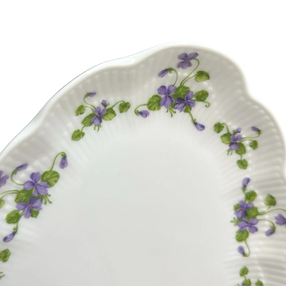 KAISER Romantica Viola Oval Relish Platter 9 1/4